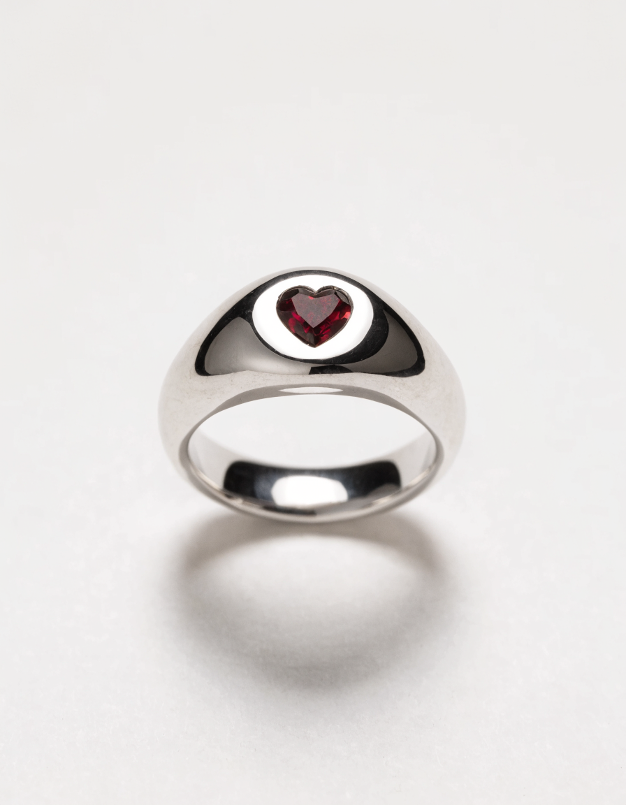 Obsidian Coil ring